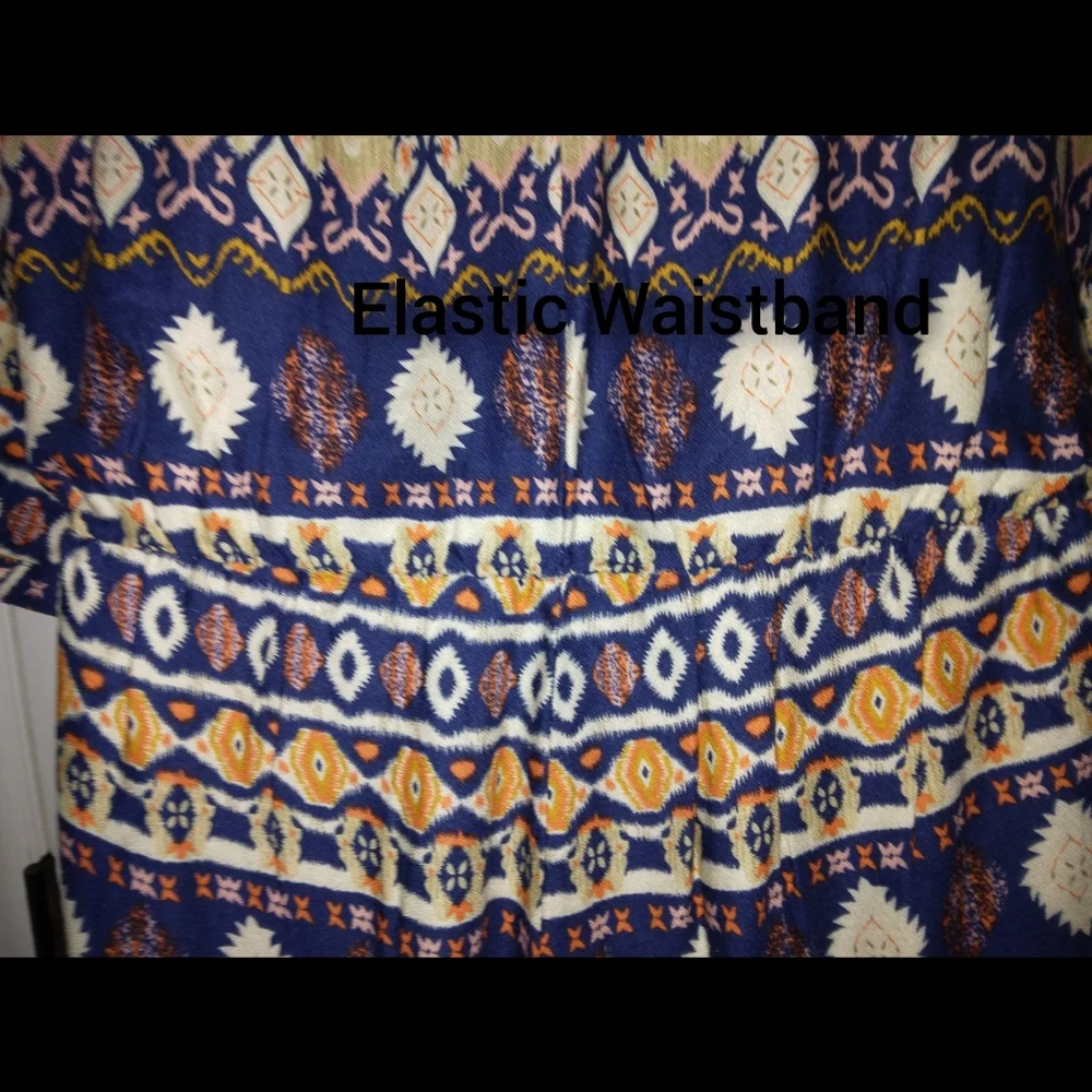ONLY (Asos) NWT Geo Tribal Printed Jumpsuit - Picture 9 of 13